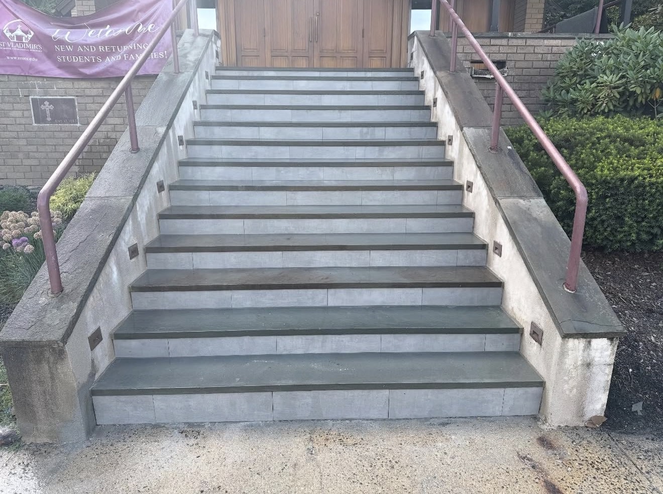 Grand Bluestone Staircase